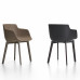 Flow Leather Chair & Armchair