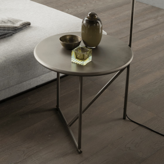 Lucignolo Side Table with Lamp