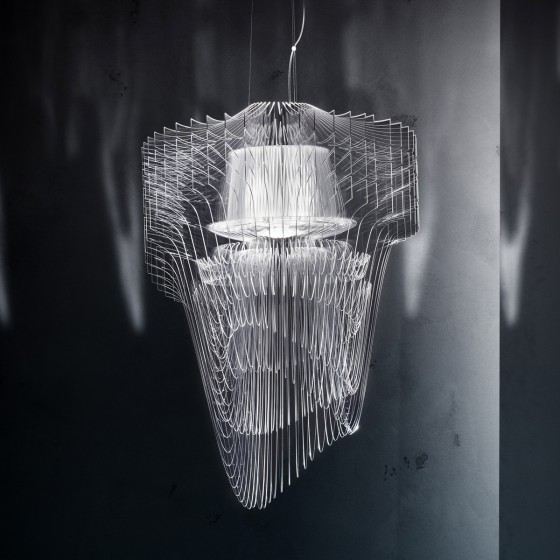 Aria Transparent Suspension Lamp