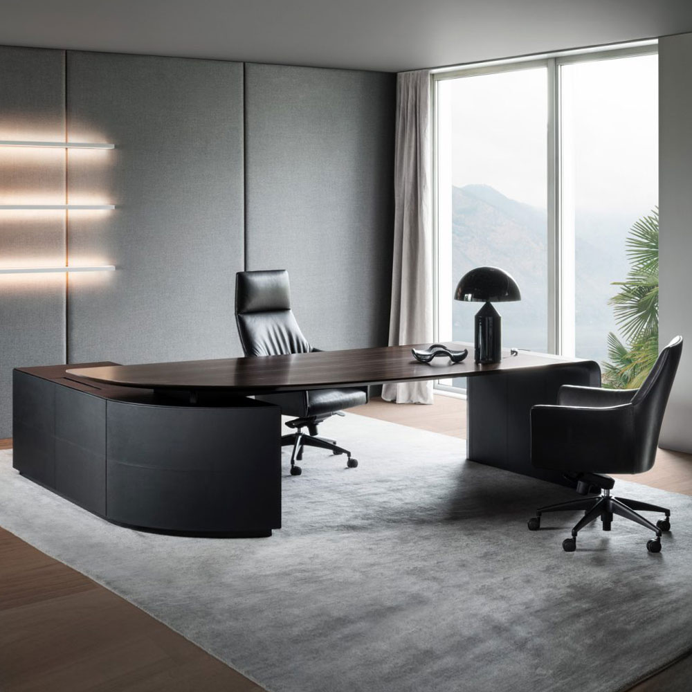 Refined Siena Desk - Italian Designer & Luxury Furniture at Cassoni