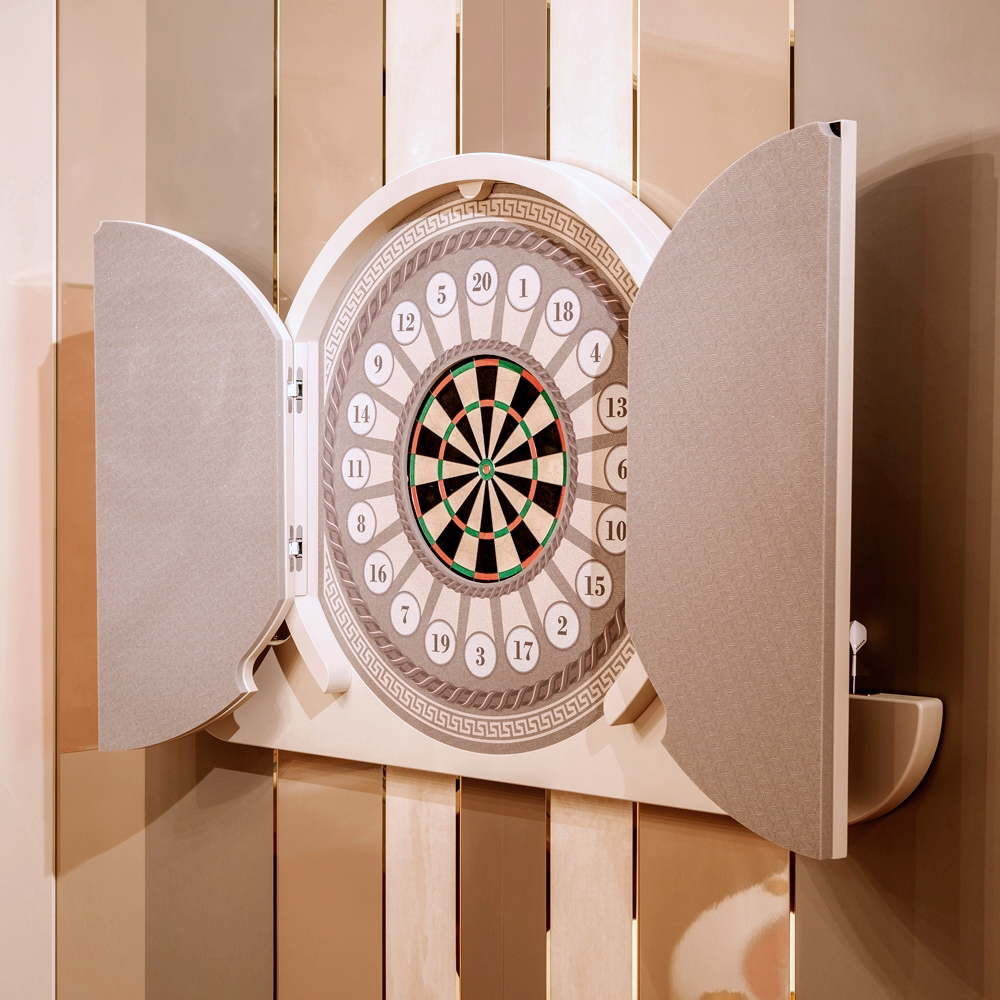 Luxury Italian Argo Dart Board Cabinet Italian Designer Luxury