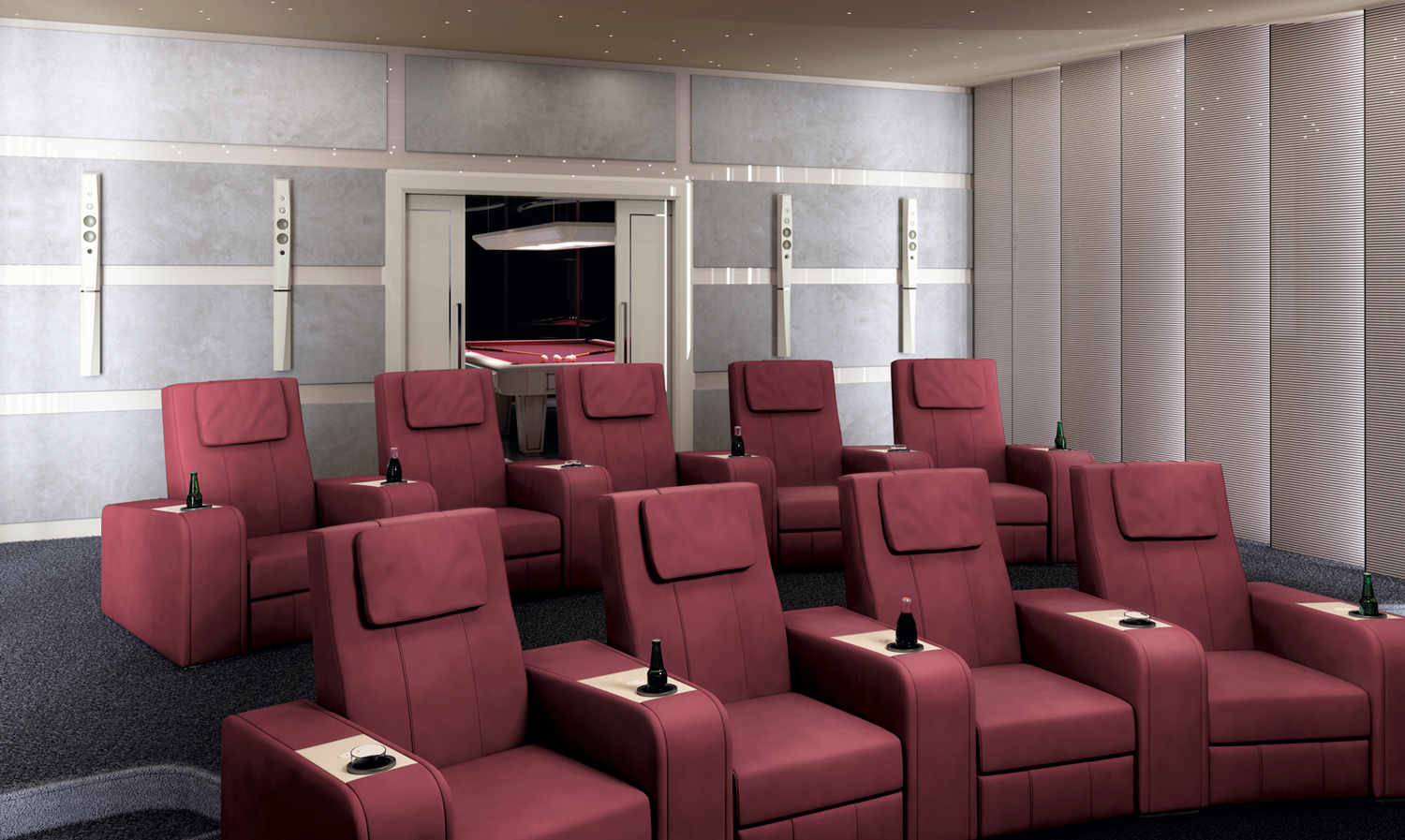 Italian Comfort Home Cinema Seating
