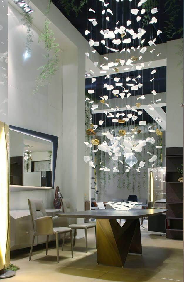 Leaf Suspension Lamp