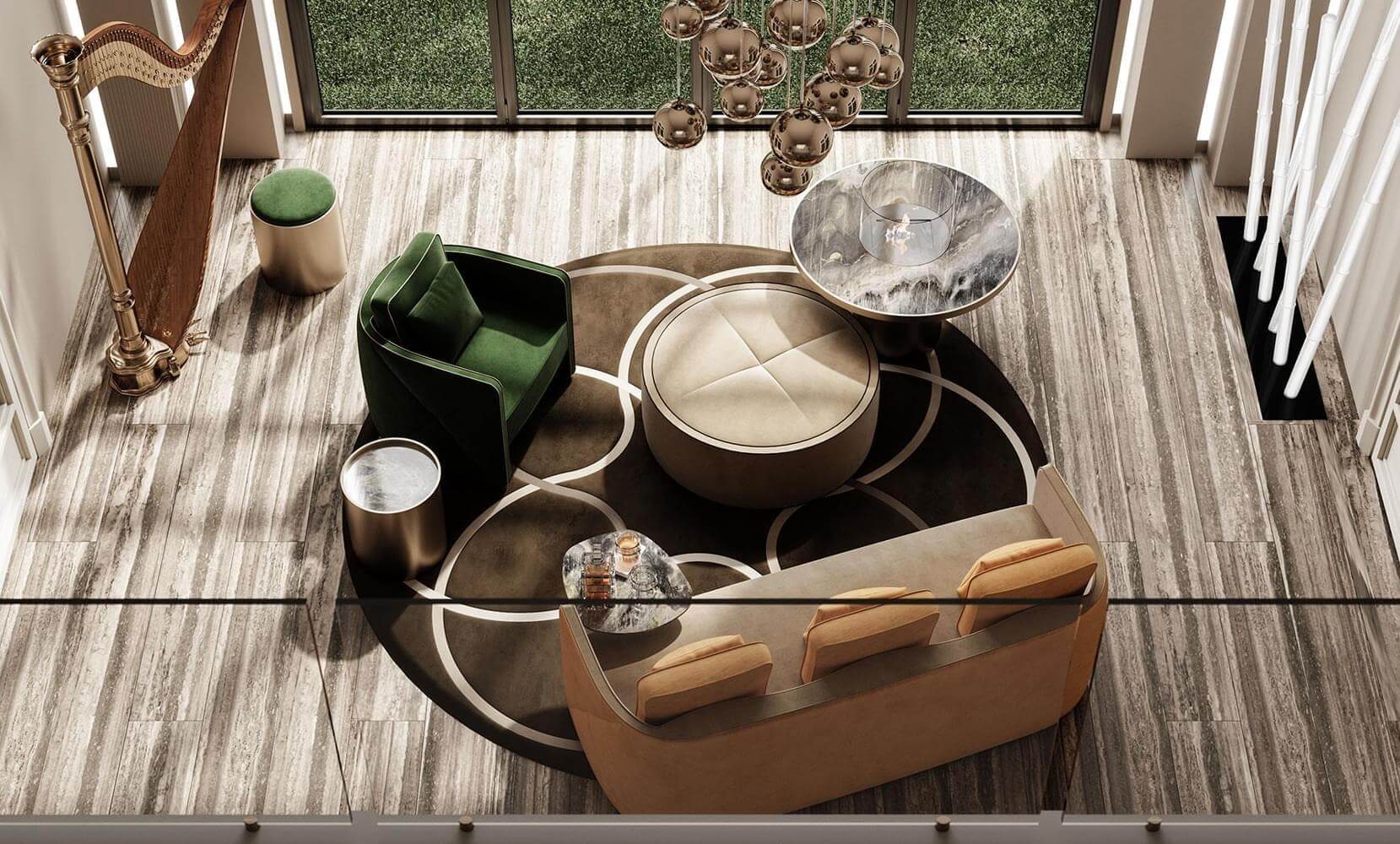 Cerchiotto Rug by Reflex | Cassoni