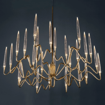 Il Pezzo 3 Round Chandelier