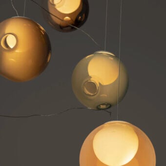 Bocci 28 Sculptural Cable Suspension Lamp - Small