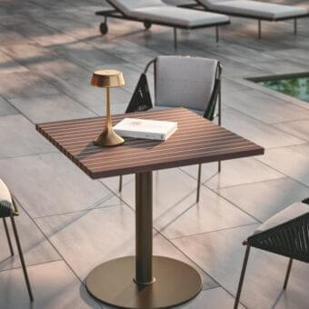 Wood Bistrot Table