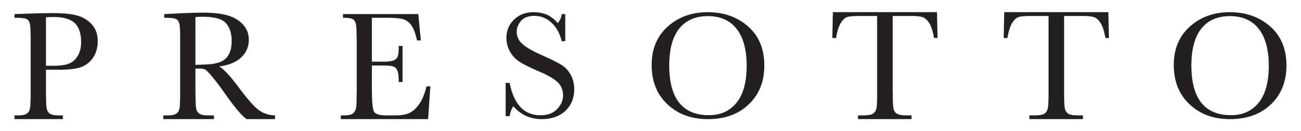 Black serif uppercase letters spelling a word on a plain off-white background with even lighting and symmetrical arrangement