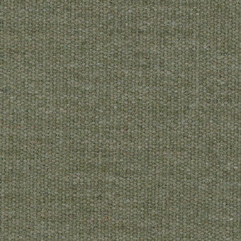 Pergamena c391 salvia fabric texture, muted green linen weave, dense granular surface, matte finish, subtle intersecting lines.