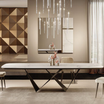 Prisma Steel Table