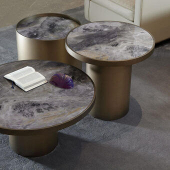 Tau Steel Coffee Table