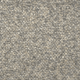 Granular texture sample, gray-beige-brown, composed of tightly packed rounded elements with a matte, uneven surface and seamless repeating pattern.