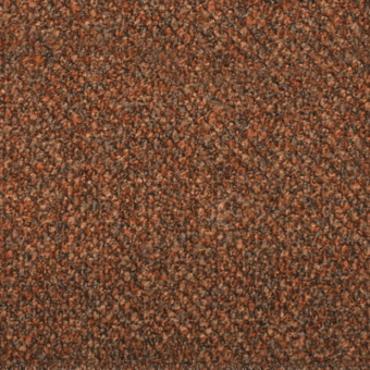 Granite texture sample, reddish-brown granular material, irregular particles with rust and orange-brown tones, mottled surface, matte finish.