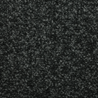 Dark gray granular texture with subtle tonal variations, composed of irregular particles creating a rough, matte, and mottled surface.