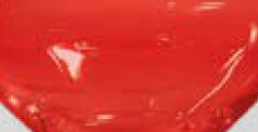 Red balloon with glossy surface and white string, featuring subtle “red – murano” text, against a plain white background.