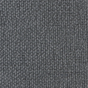 Gray woven textile with a dense, rectilinear pattern and subtle tonal variations, displaying a uniform, textured surface and plain weave.