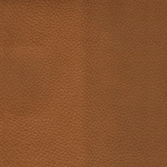 Brown leather texture with irregular grain, featuring interconnected lines and raised bumps, presenting a matte, durable finish.