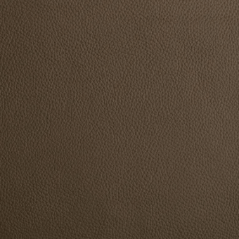 Dark brown pebbled leather texture with subtle tonal variations, smooth finish, and consistent color against a neutral backdrop.