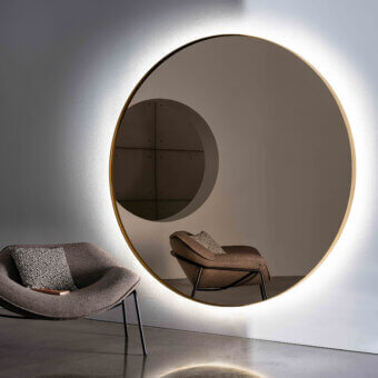 Visual Round Mirror