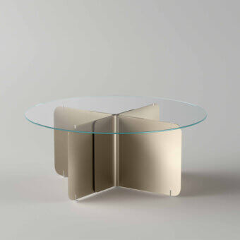 Pleat Round Table