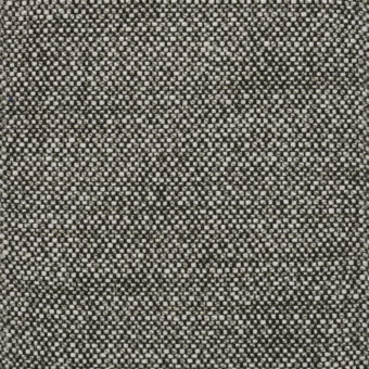 Gray woven textile with irregular intersecting threads, dense nubby texture, and subtle mottled appearance, displaying dynamic tonal variations.