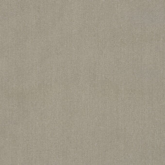 Woven fabric swatch, beige and gray blend, matte texture with a fine linear grid pattern and subtle directional shading throughout the sample.