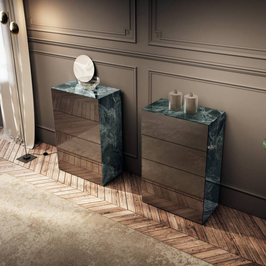 Materia Vertical Dresser by Lago | Cassoni