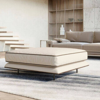 Blues Ottoman