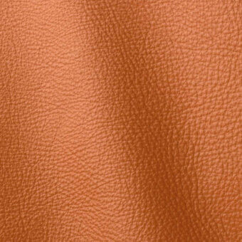 Tanned leather texture displaying reddish-brown tones, natural grain patterns, and irregular pores creating a supple, slightly pebbled surface.