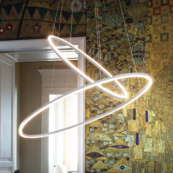 Ellisse Double Suspension Lamp