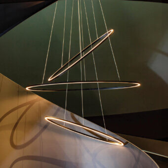 Ellisse Triple Suspension Lamp