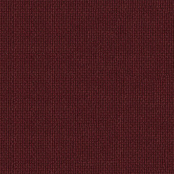 Burgundy fabric texture with a ribbed, looped pile and consistent red-brown tone, displaying a durable and subtly patterned surface.