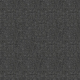 Dark gray textile with a dense, nubby weave and mottled texture, exhibiting a uniform matte surface under even, diffuse lighting.