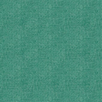 Teal fabric swatch displaying a dense, woven grid pattern with a matte finish and heathered tonal variations throughout the textile surface.