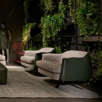 Bohème Swivel Lounge Chair