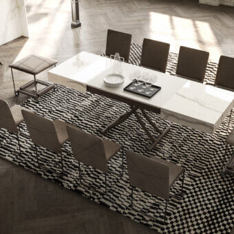 Box Transformable Coffee Table to Dining Table