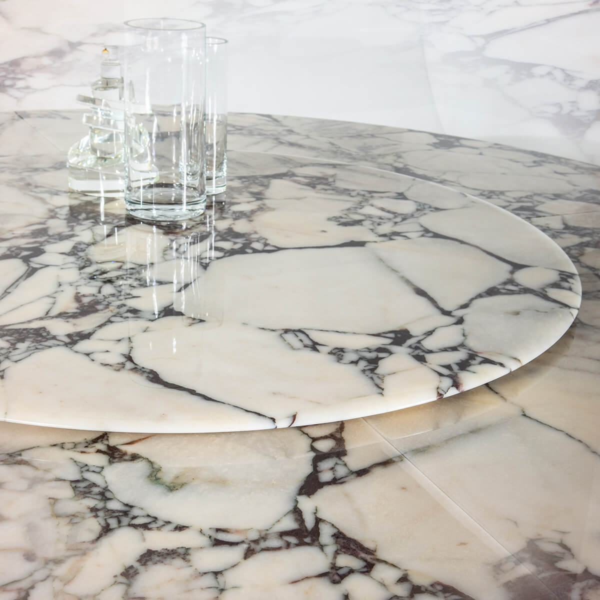Discoteca Marble Table by Casa Casati | Cassoni