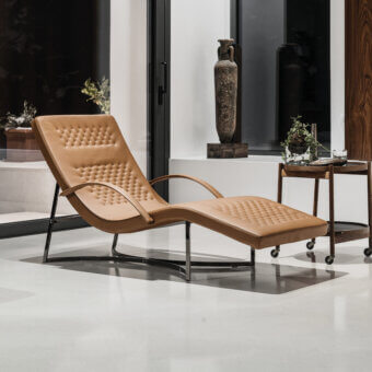 Chandelier Chaise Lounge