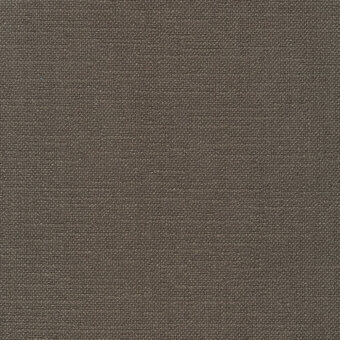Textile sample, medium-gray, dense rectilinear weave; matte finish with subtle shading, displaying label “r752 col.52” in sans-serif font.