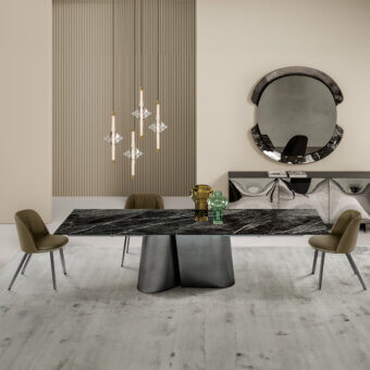 Kimono Rectangular Extendable Table