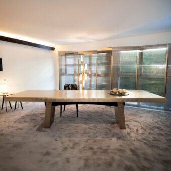 Midas Gold Leaf Table