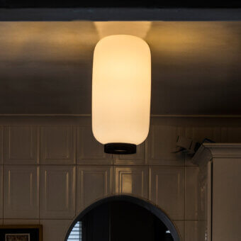Chouchin Reverse Ceiling Lamp