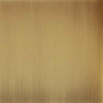 Brushed brass texture with vertical striations, muted bronze tone, and diffused matte sheen filling the frame, even lighting.