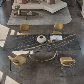 Louis  Rectangular Extendable Table
