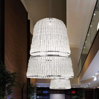 Crowns Suspension Lamp