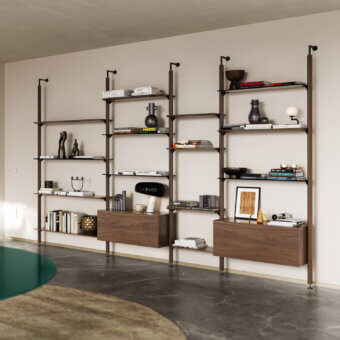 Octagon Bookcase