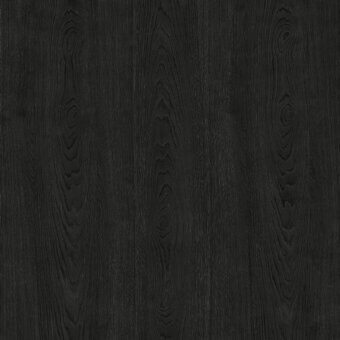 Dark wood paneling with vertical grain in shades of gray and black, featuring a matte finish and smooth, consistent texture.
