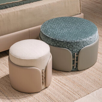 Bow Ottoman