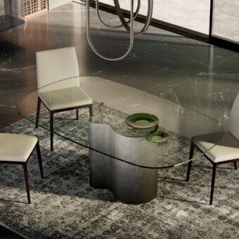 Papelito Glass Table