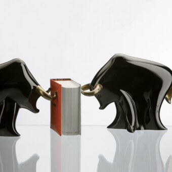 Ox Stylized Decorative Sculpture